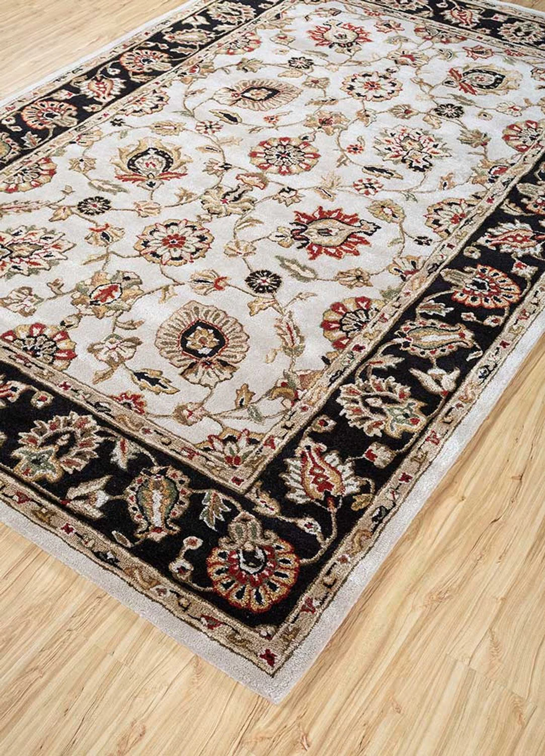 Wollteppich - 270 x 180 cm - creme - Image 2