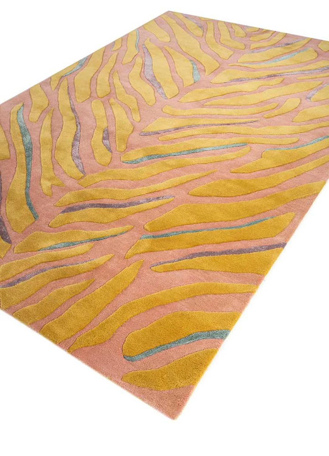 Wollteppich - 270 x 180 cm - gold - Image 2