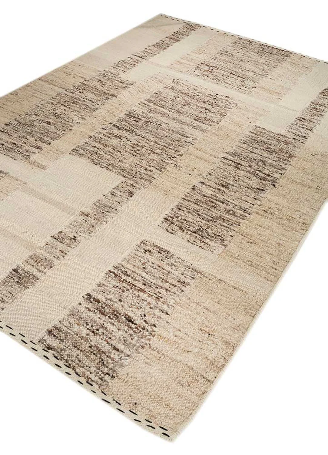 Wollteppich - 270 x 180 cm - hellbeige - Image 2