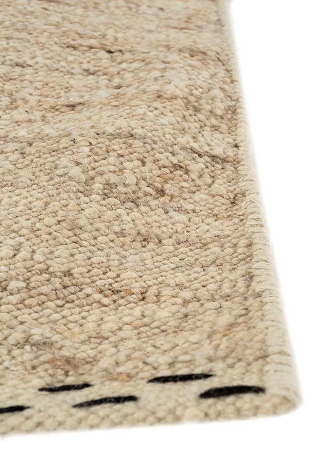 Wollteppich - 270 x 180 cm - hellbeige - Image 3