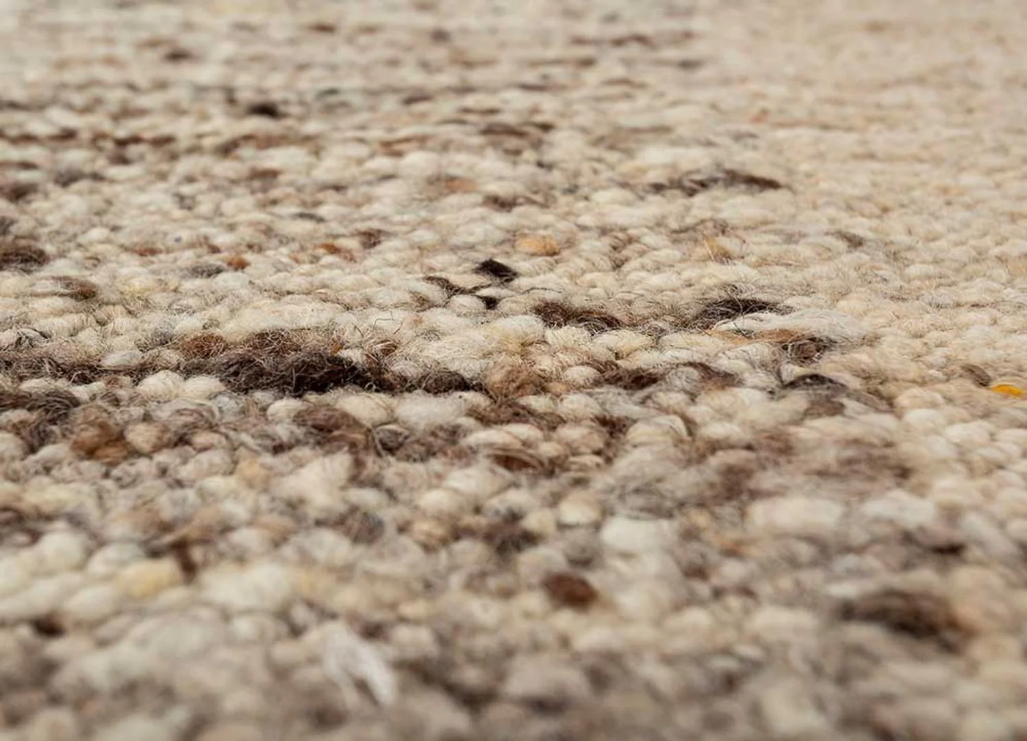 Wollteppich - 270 x 180 cm - hellbeige - Image 4