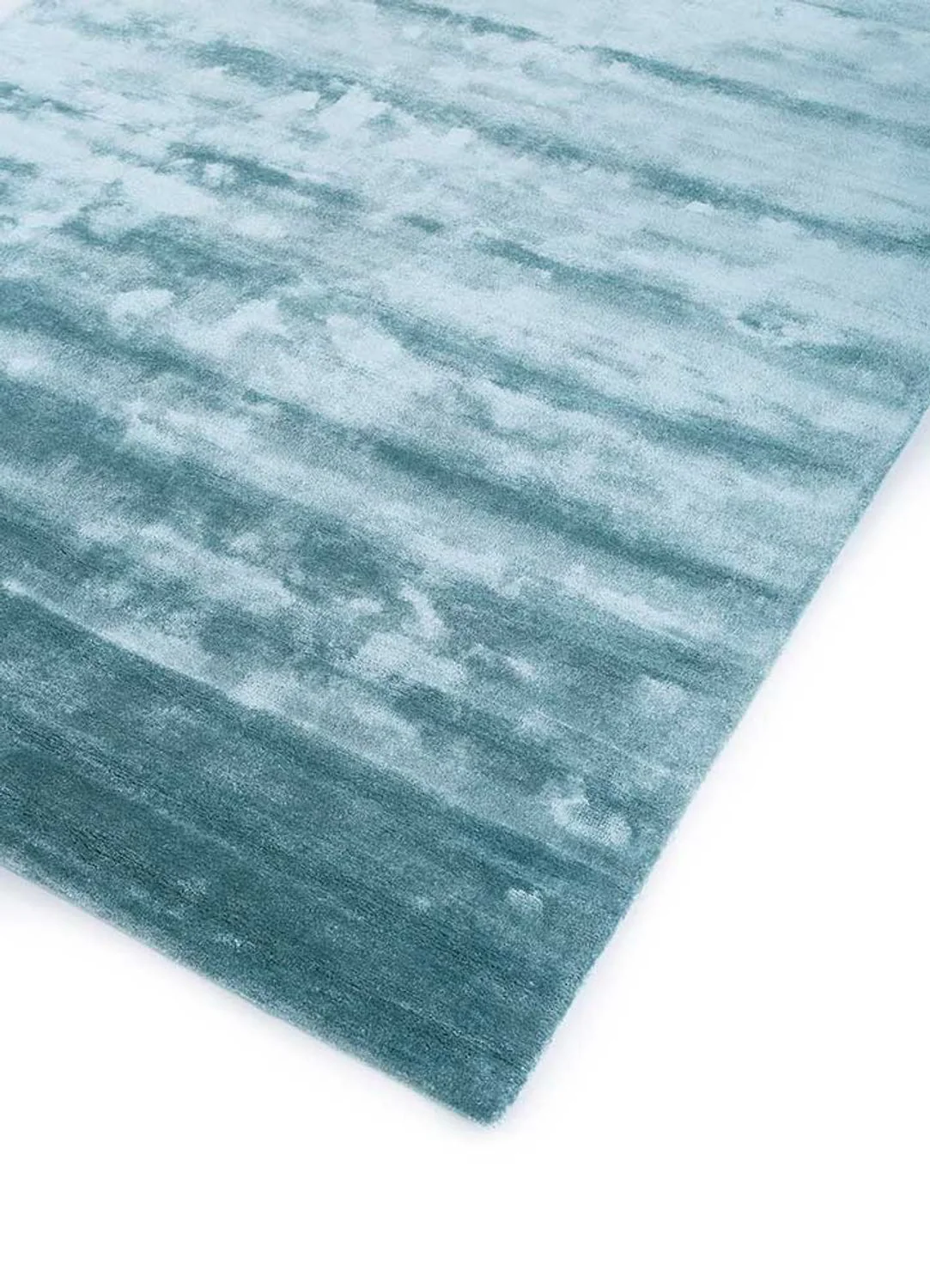 Wollteppich - 270 x 180 cm - hellblau - Image 2