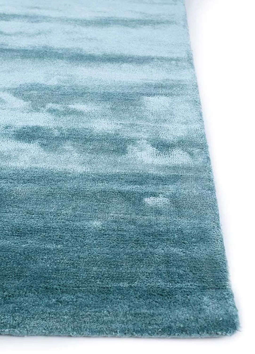 Wollteppich - 270 x 180 cm - hellblau - Image 3