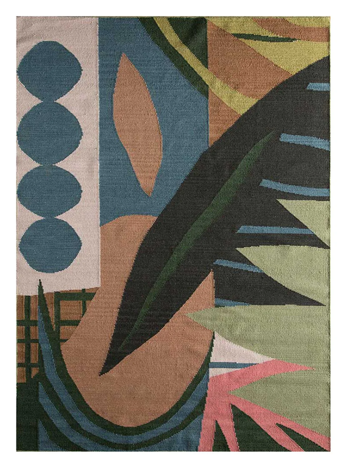 Wollteppich - 270 x 180 cm - mehrfarbig