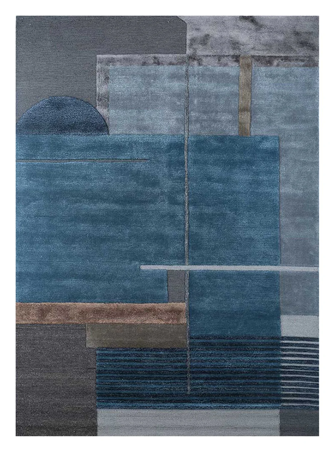 Wollteppich - 270 x 180 cm - mehrfarbig