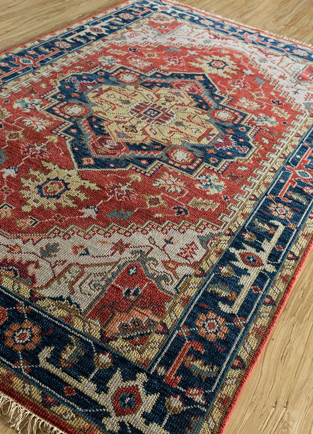 Wollteppich - 270 x 180 cm - rot - Image 2