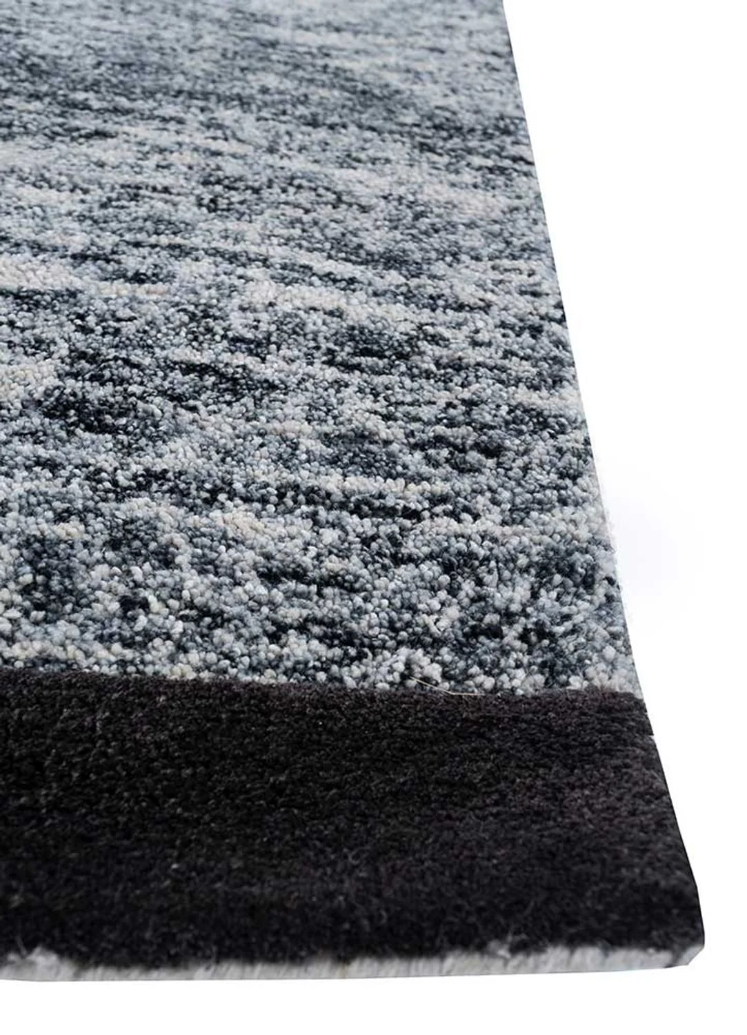 Wollteppich - 270 x 180 cm - schwarz-weiß - Image 3