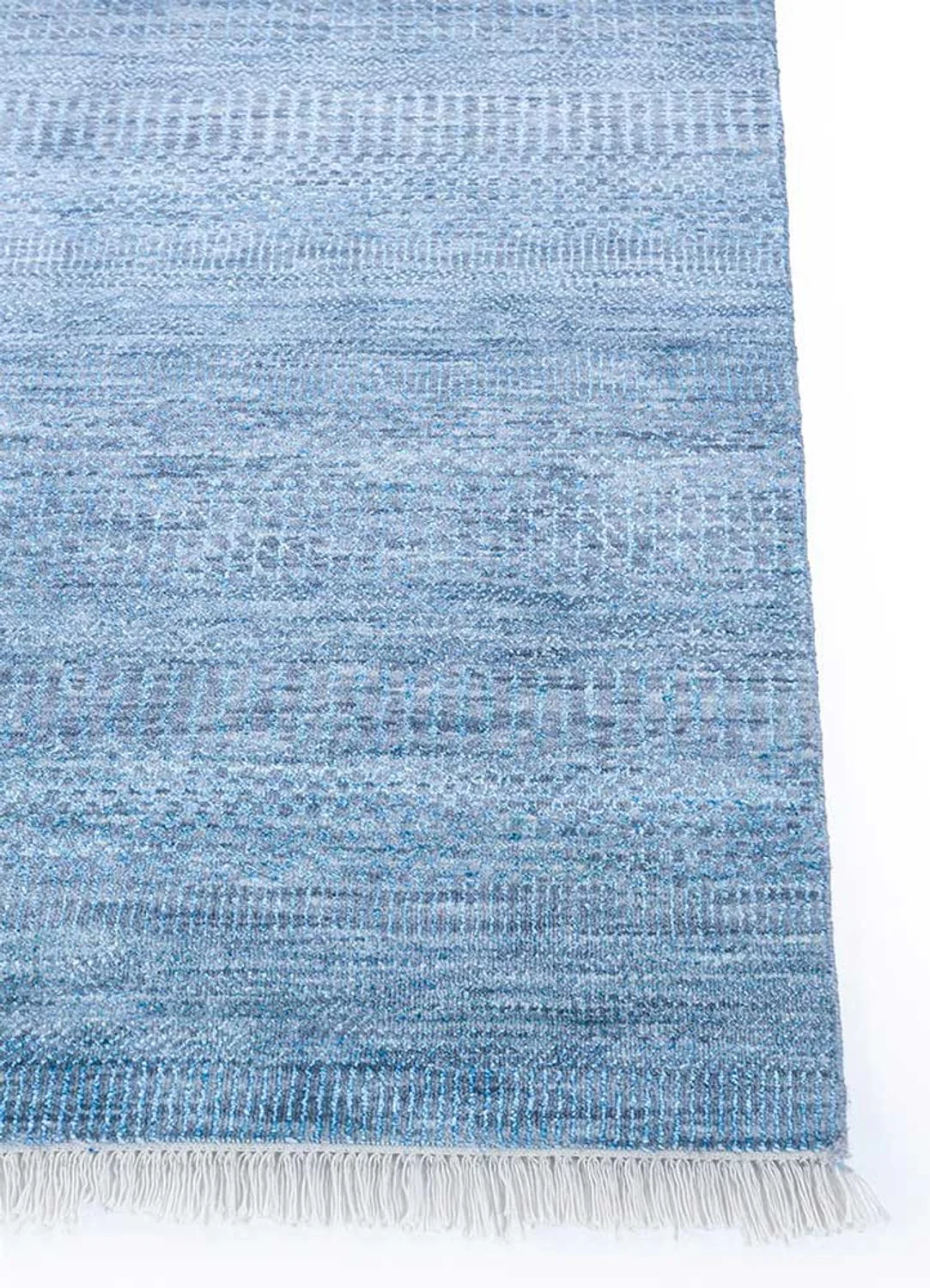 Wollteppich - 270 x 180 cm - seeblau - Image 3
