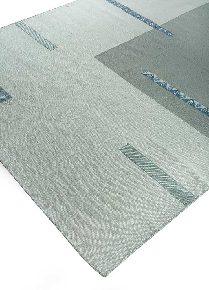 Wollteppich - 270 x 180 cm - türkis - Image 2