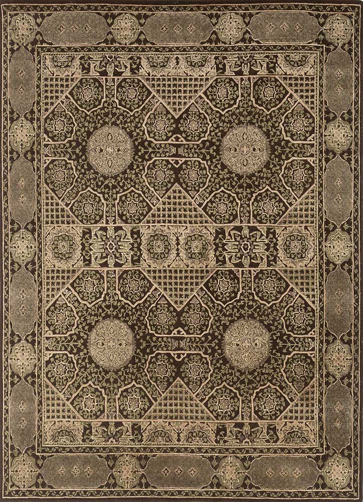 Wollteppich - 270 x 240 cm - beige
