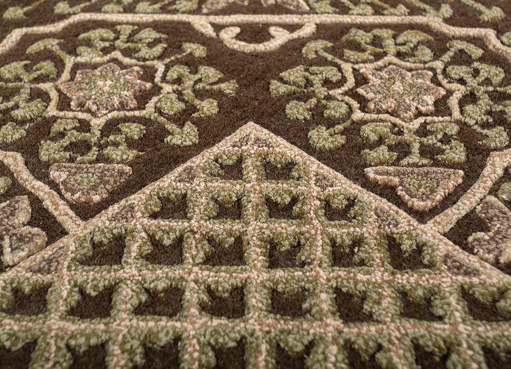 Wollteppich - 270 x 240 cm - beige - Image 4
