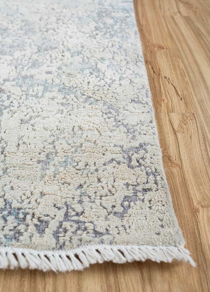 Wollteppich - 298 x 235 cm - silber - Image 3