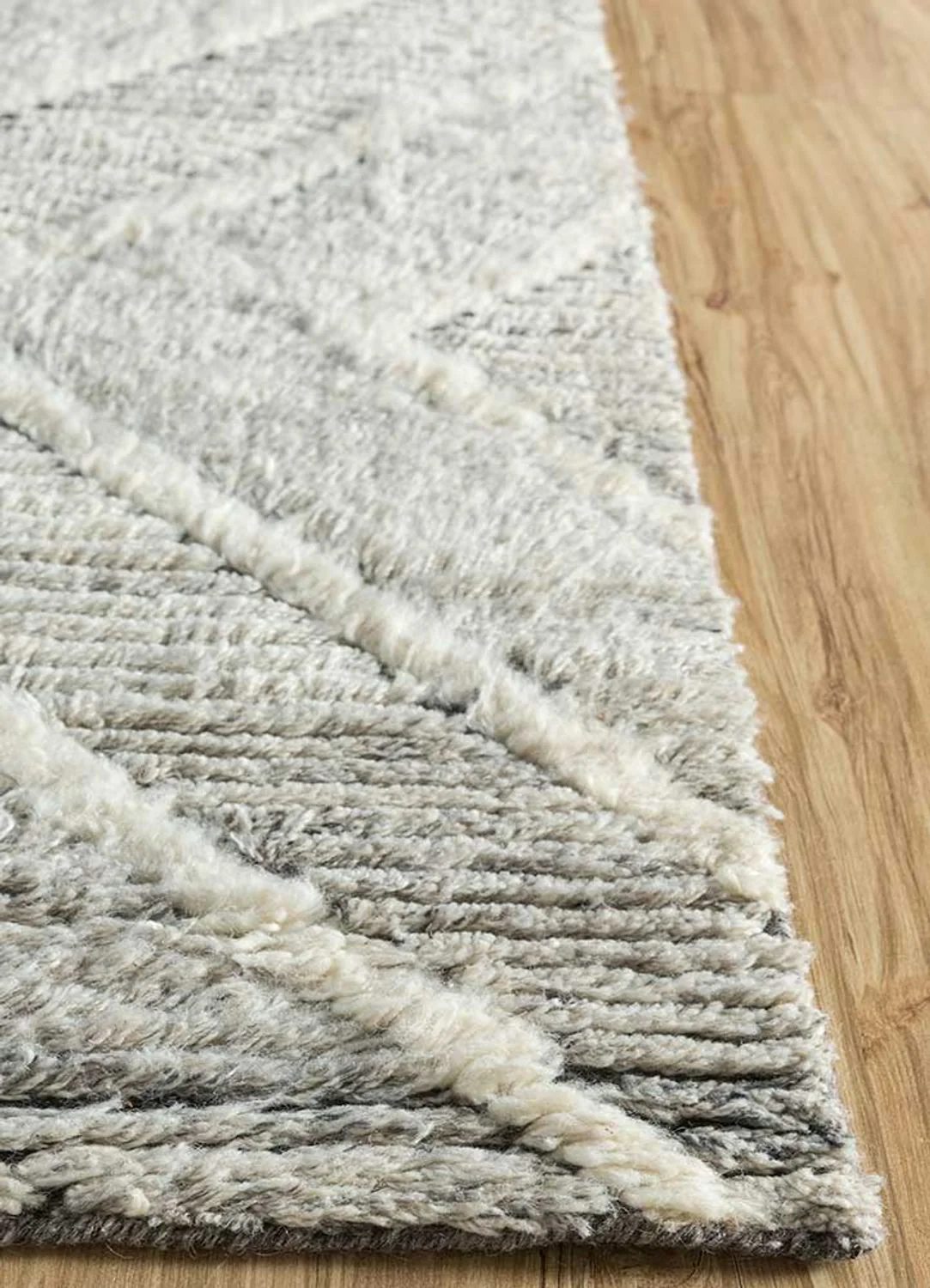 Wollteppich - 300 x 200 cm - creme - Image 3