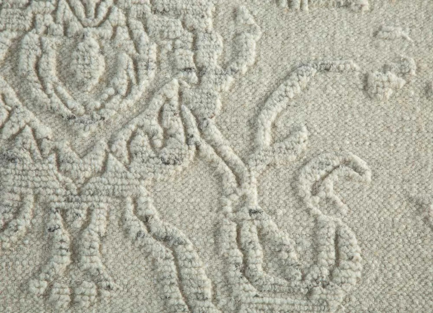 Wollteppich - 300 x 200 cm - creme - Image 4