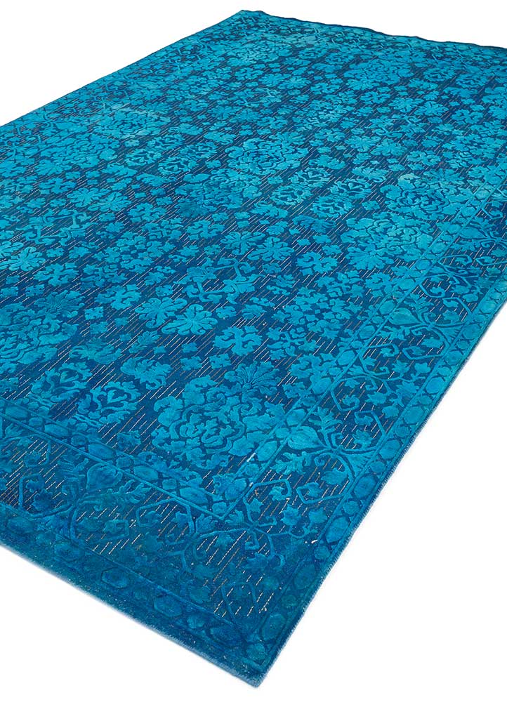 Wollteppich - 300 x 200 cm - dunkelblau - Image 2