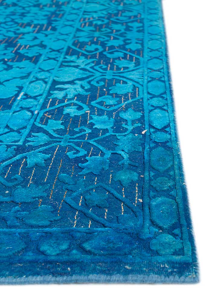 Wollteppich - 300 x 200 cm - dunkelblau - Image 3