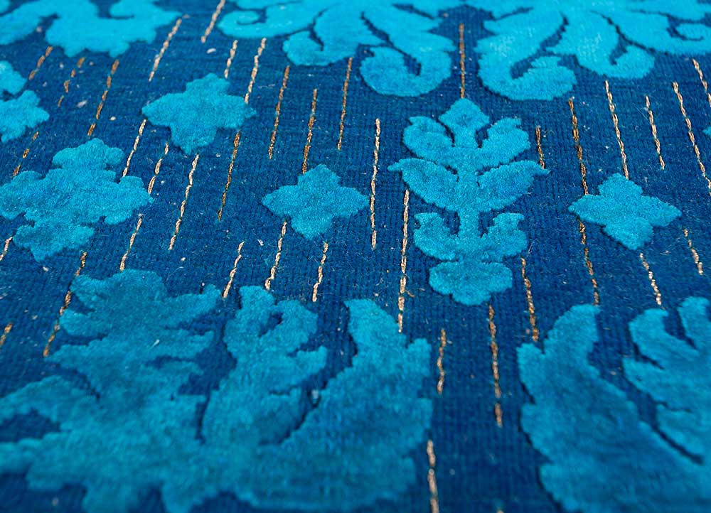Wollteppich - 300 x 200 cm - dunkelblau - Image 4