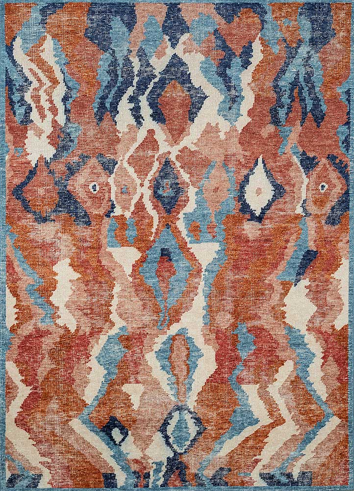 Wollteppich - 300 x 200 cm - orange