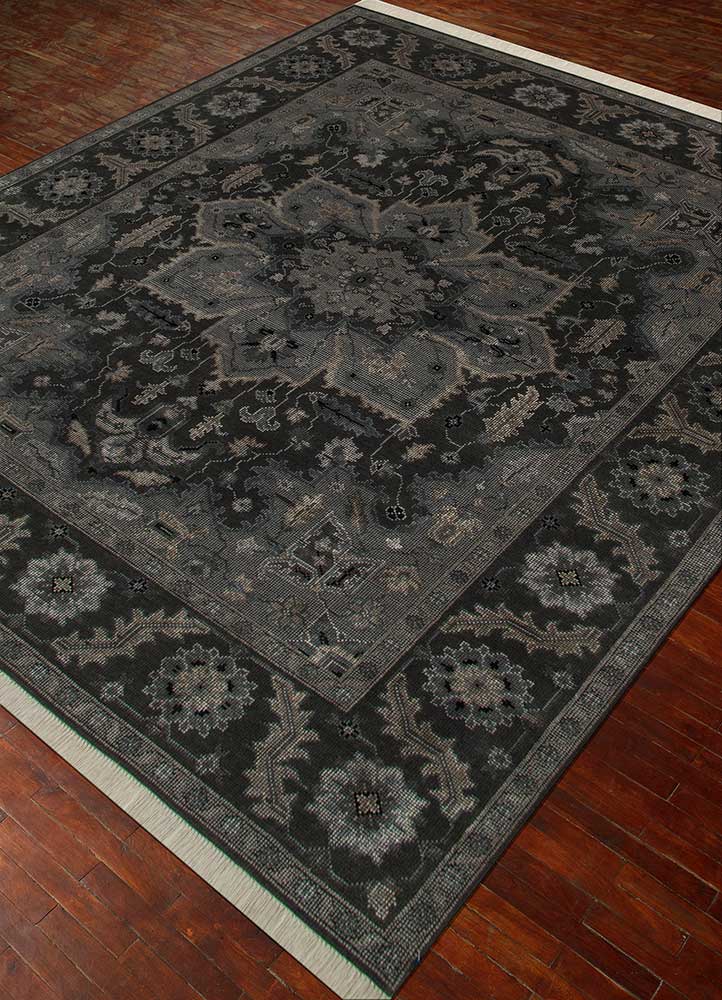 Wollteppich - 300 x 240 cm - anthrazit - Image 2