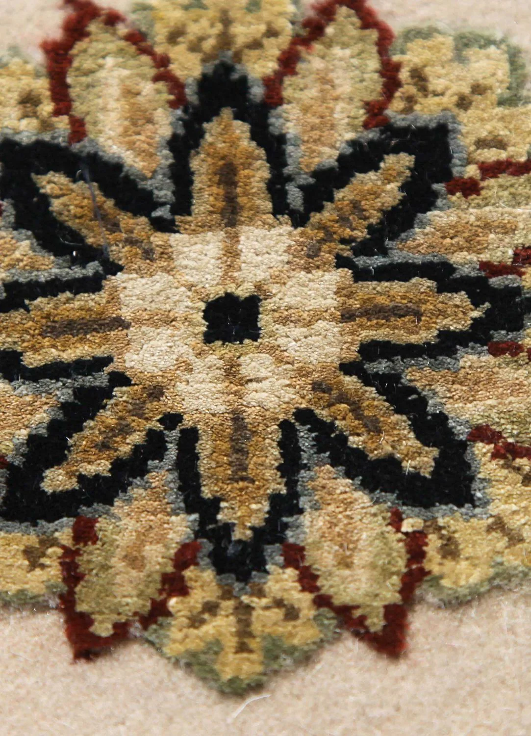 Wollteppich - 300 x 240 cm - beige - Image 4