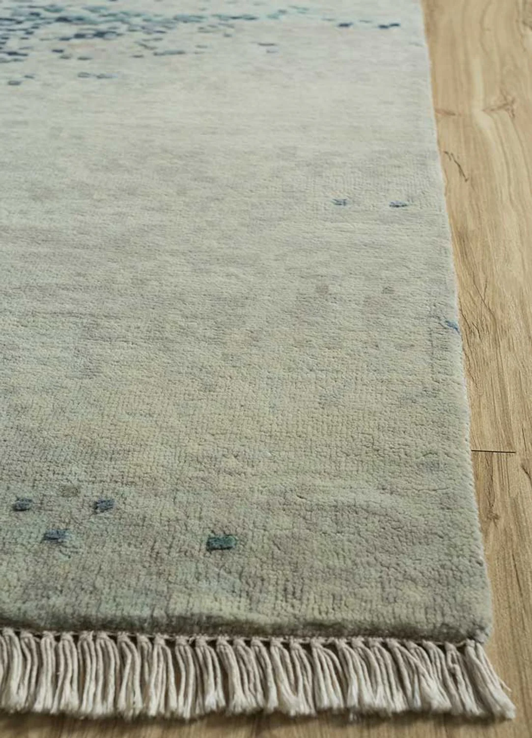 Wollteppich - 300 x 240 cm - blau - Image 3