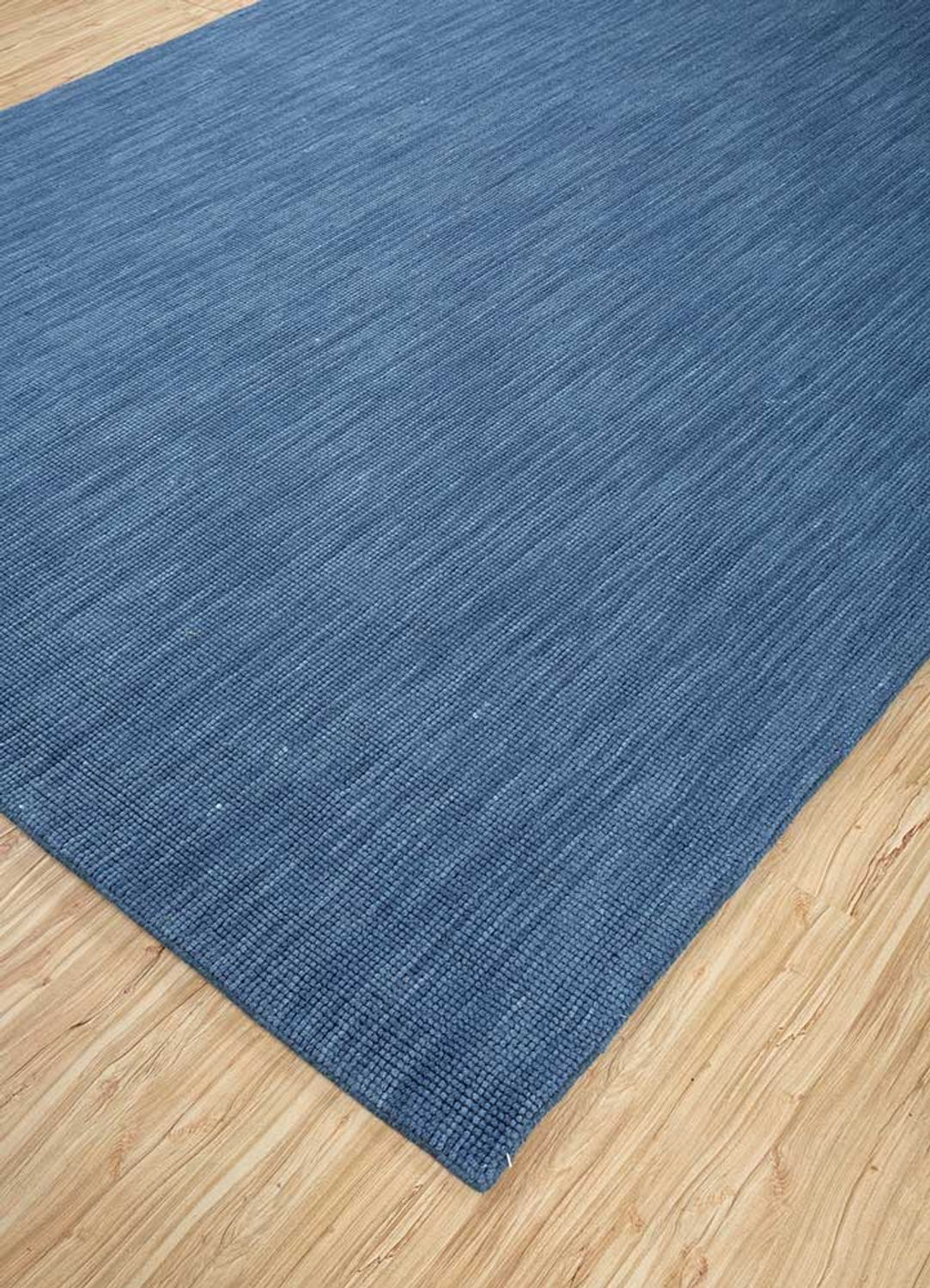Wollteppich - 300 x 240 cm - blau - Image 2