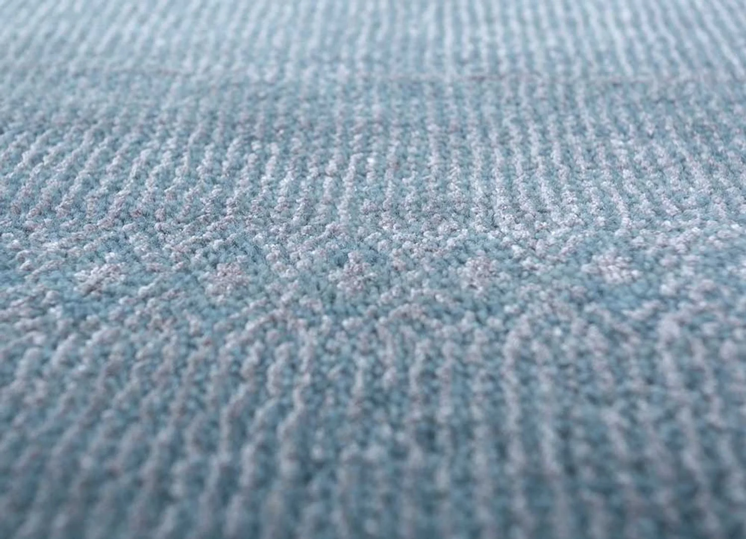 Wollteppich - 300 x 240 cm - blau - Image 5