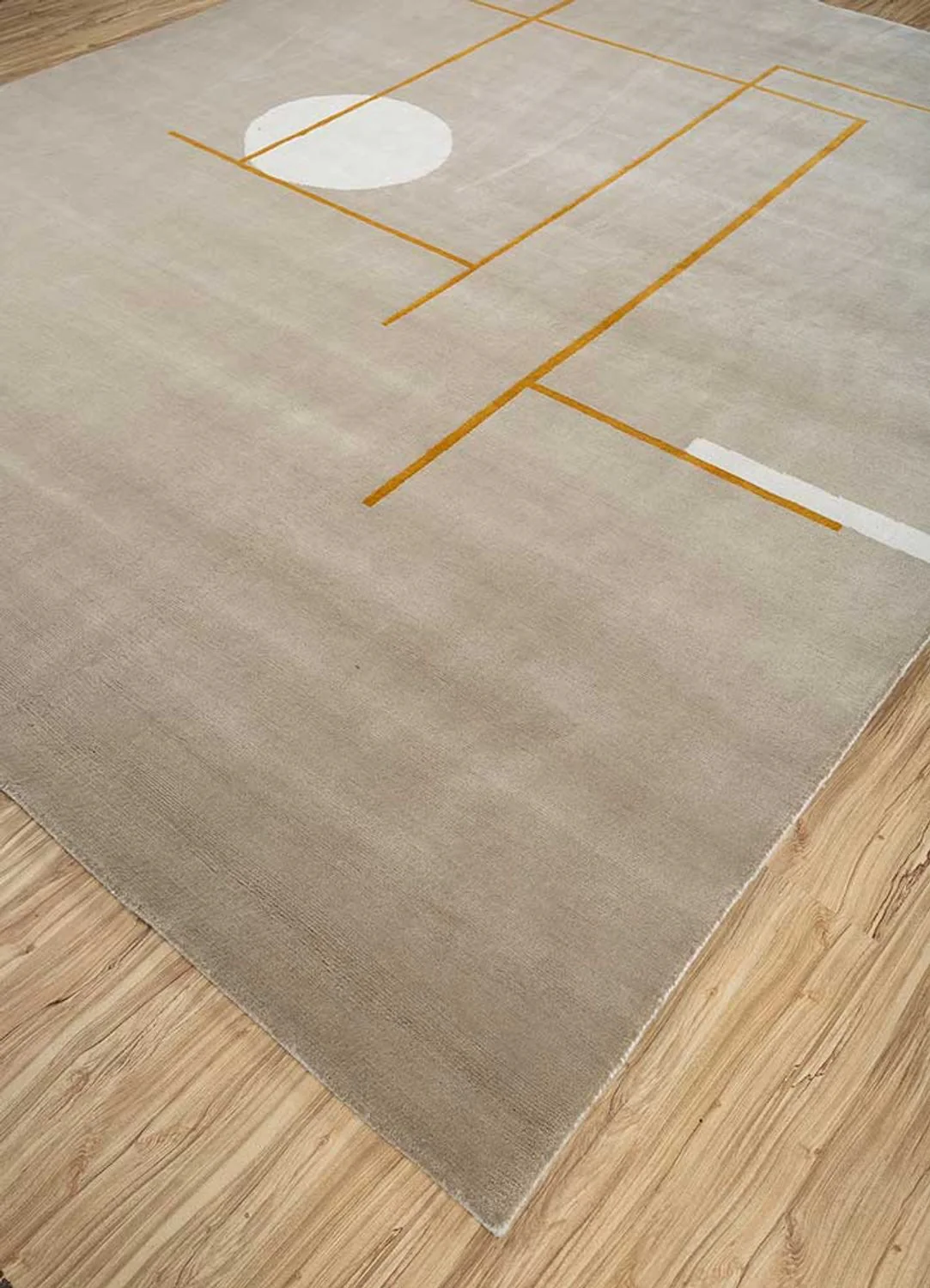 Wollteppich - 300 x 240 cm - dunkelbeige - Image 2