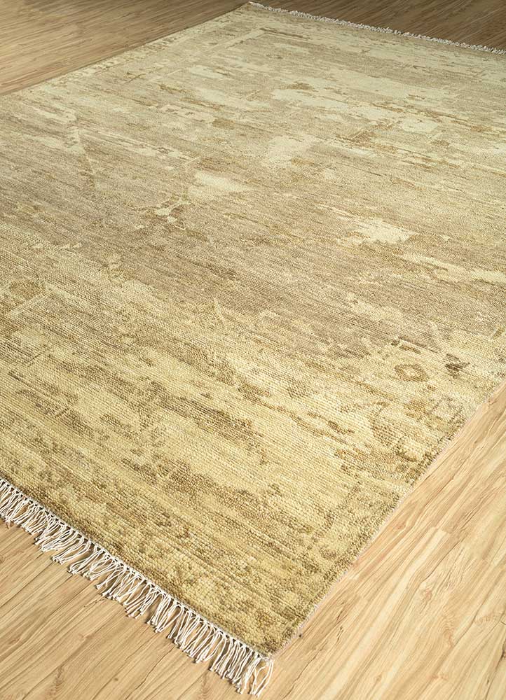 Wollteppich - 300 x 240 cm - gold - Image 2