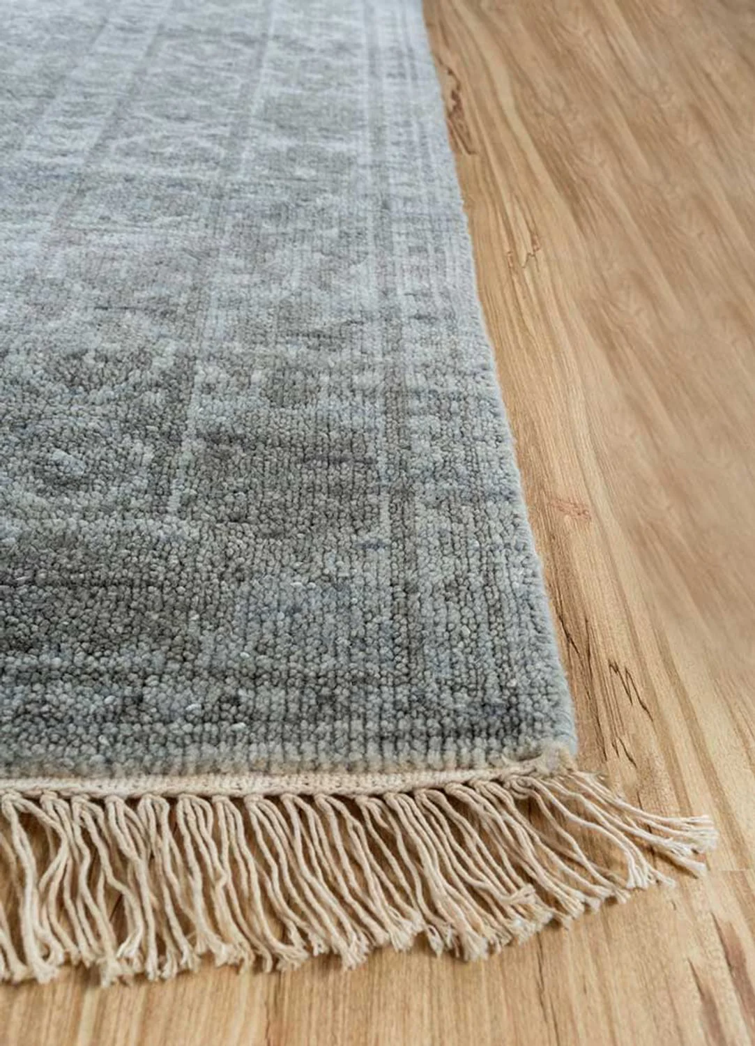 Wollteppich - 300 x 240 cm - grau - Image 3