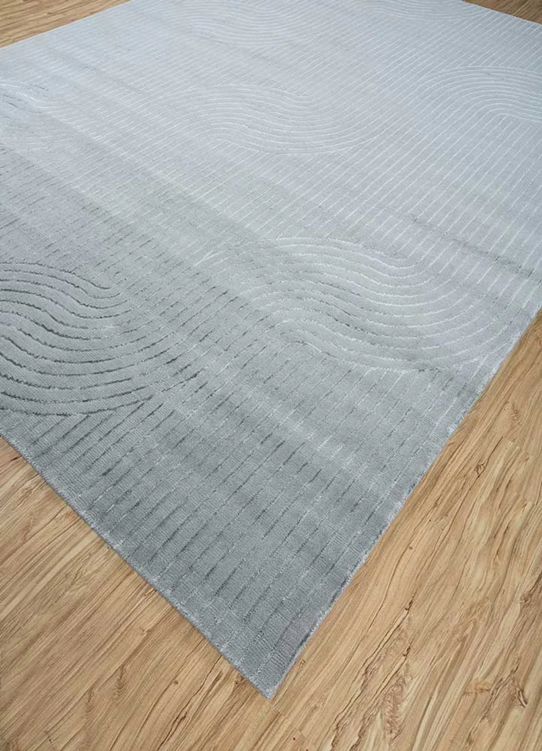 Wollteppich - 300 x 240 cm - grau - Image 2