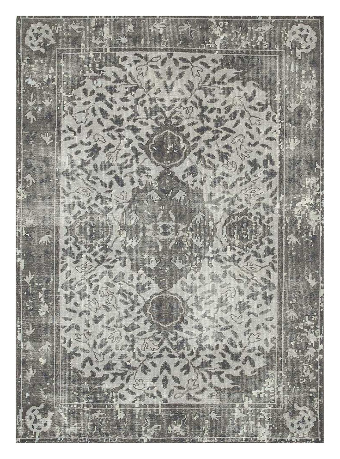 Wollteppich - 300 x 240 cm - grau