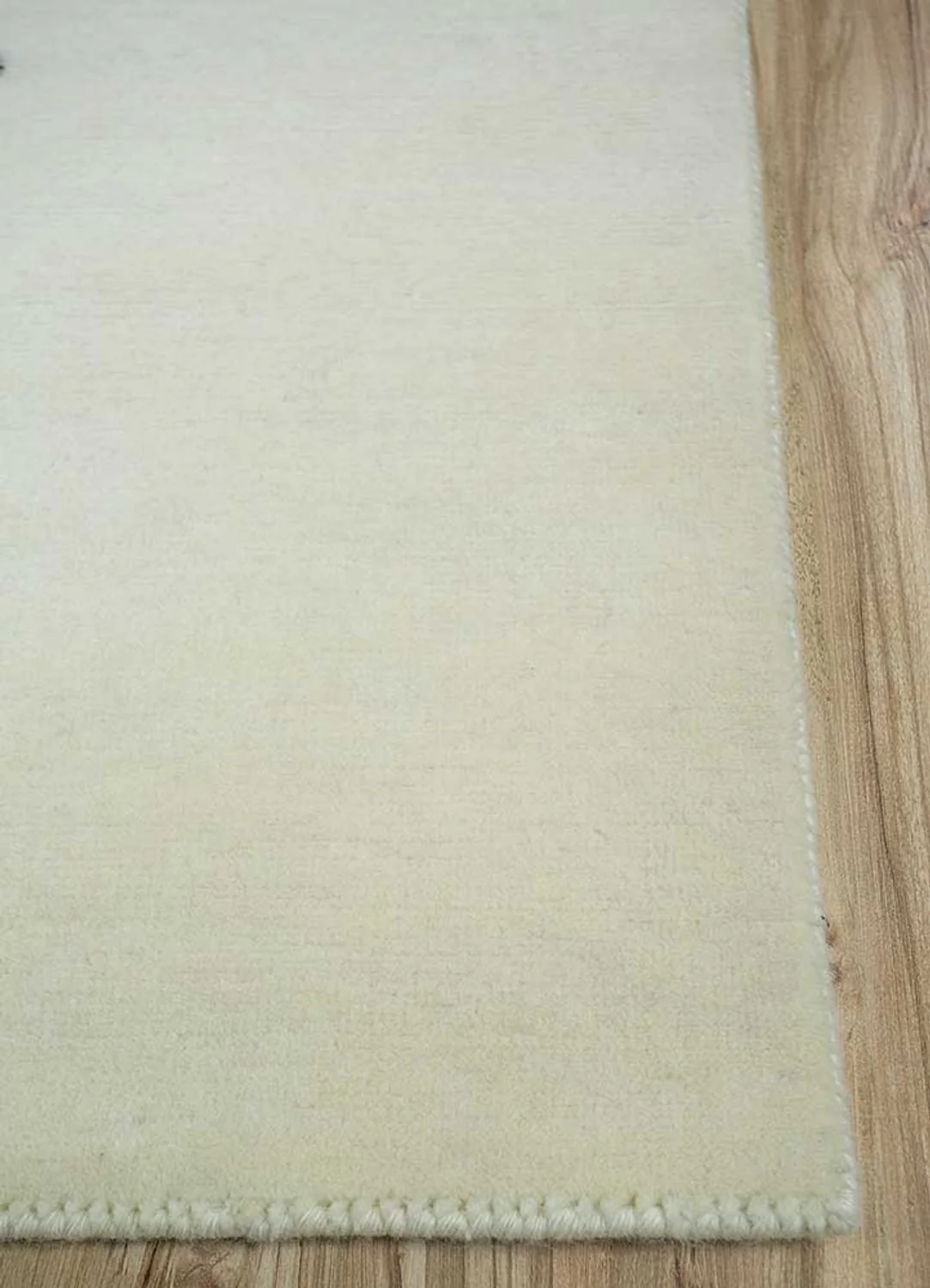 Wollteppich - 300 x 240 cm - hellgrau - Image 3