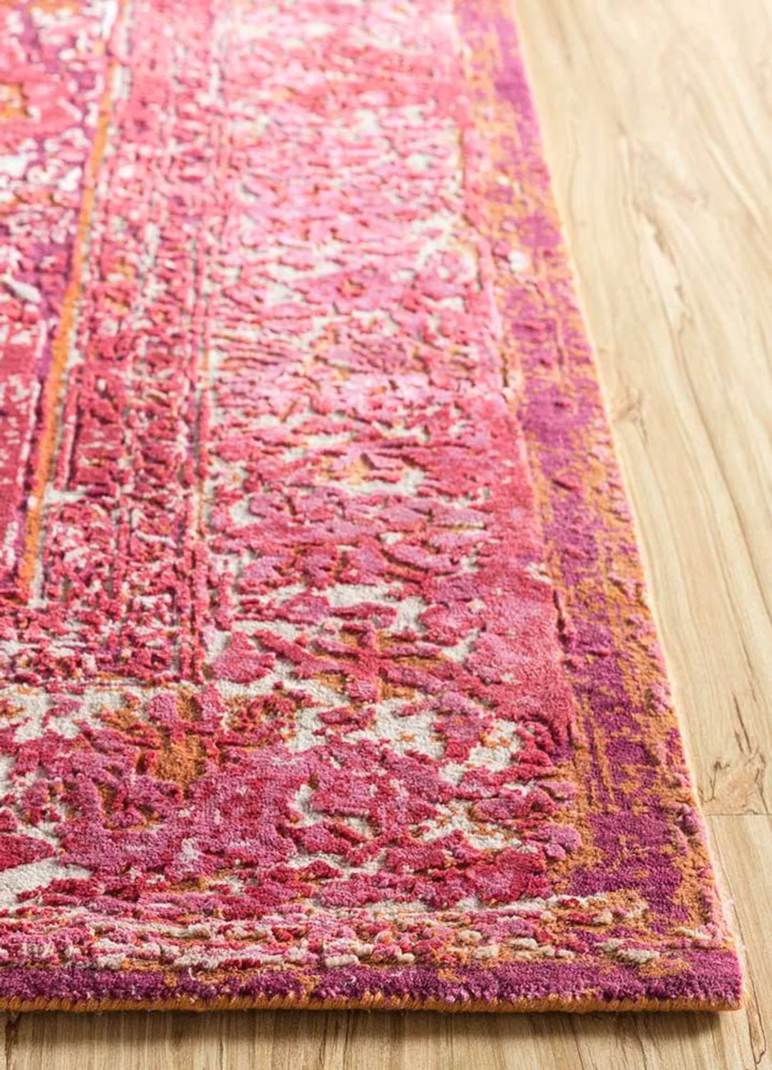 Wollteppich - 300 x 240 cm - hellrot - Image 3