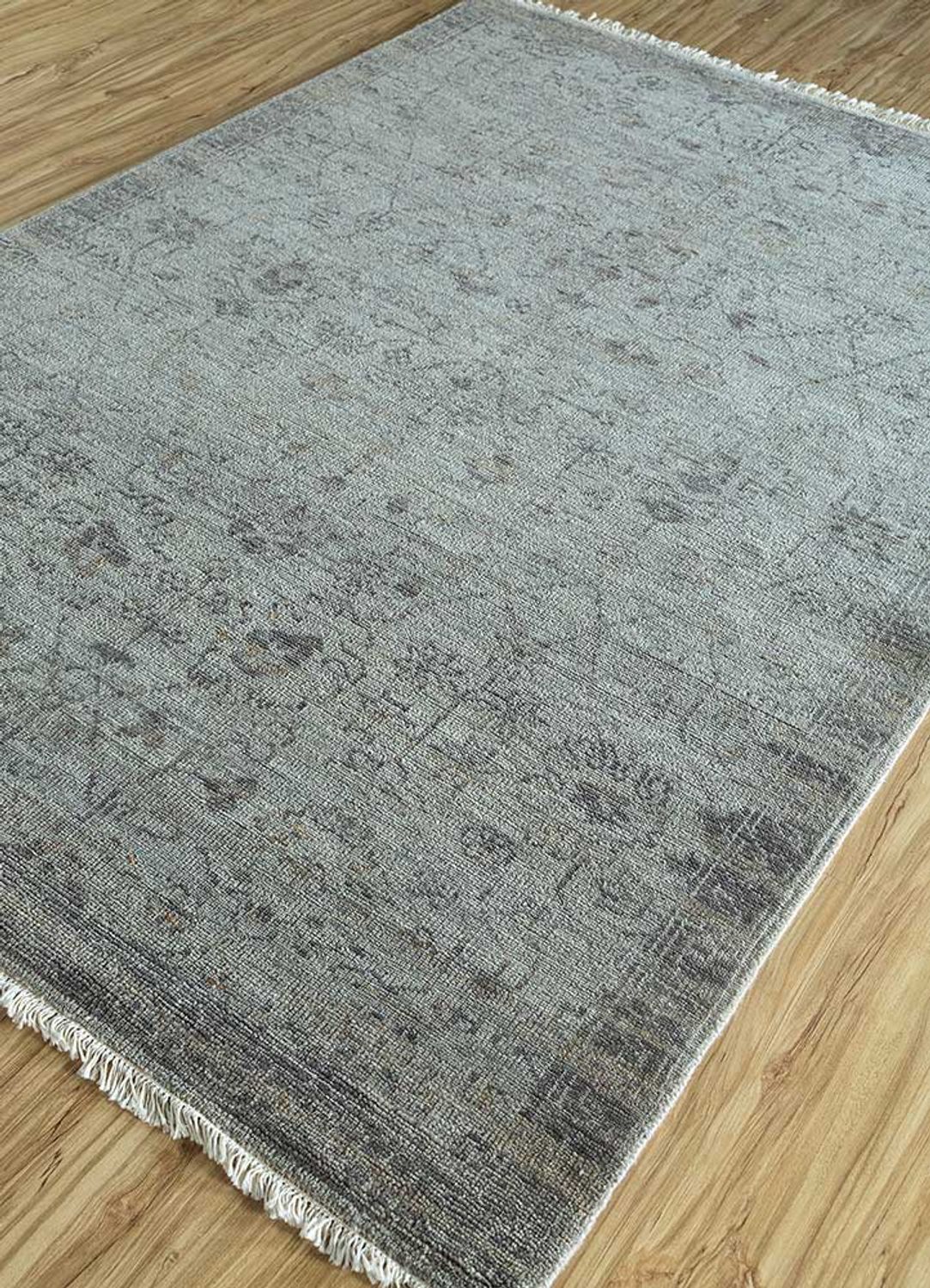 Wollteppich - 300 x 240 cm - lichtblau - Image 2