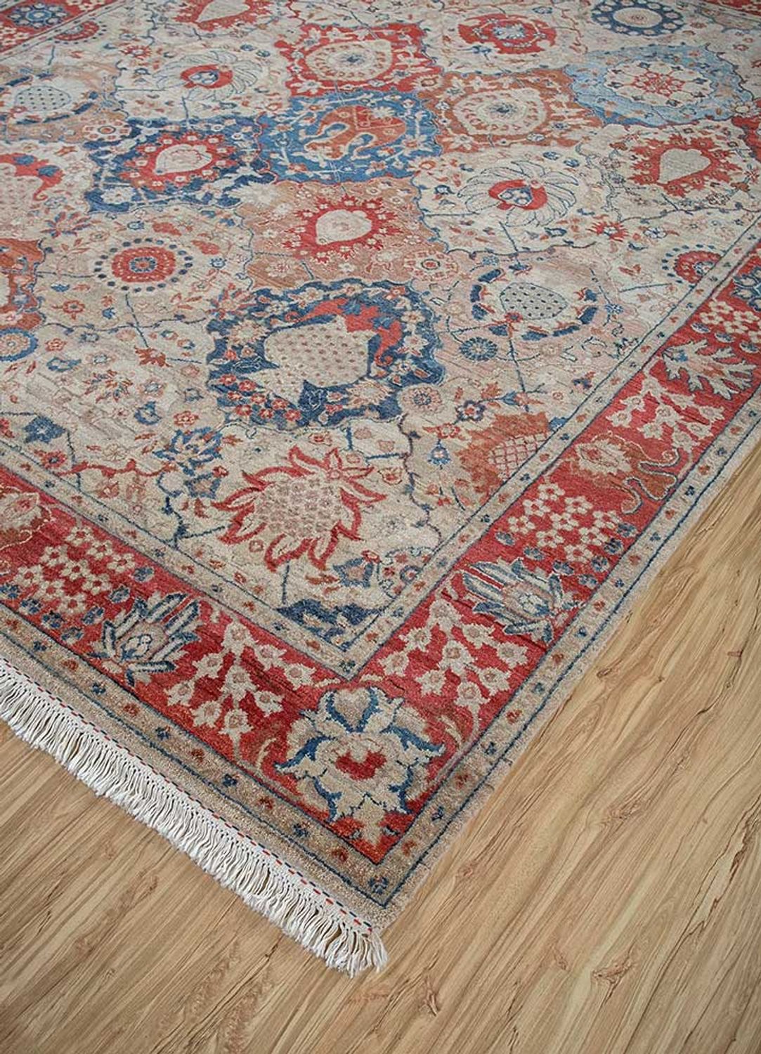 Wollteppich - 300 x 240 cm - orange - Image 2