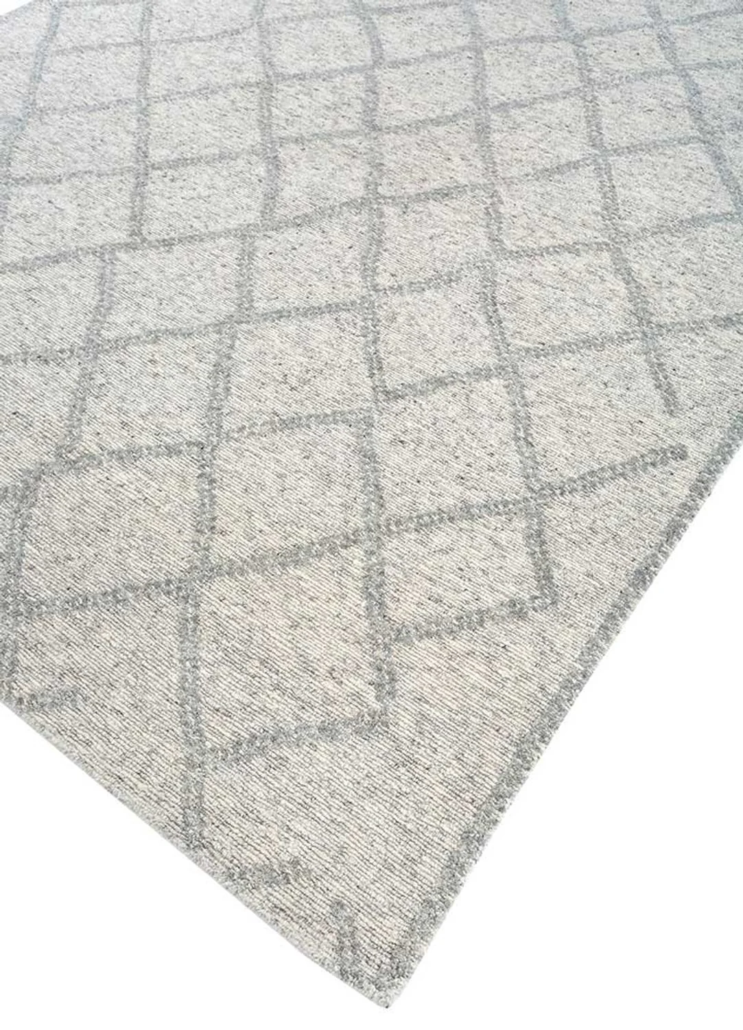 Wollteppich - 300 x 240 cm - silber - Image 2