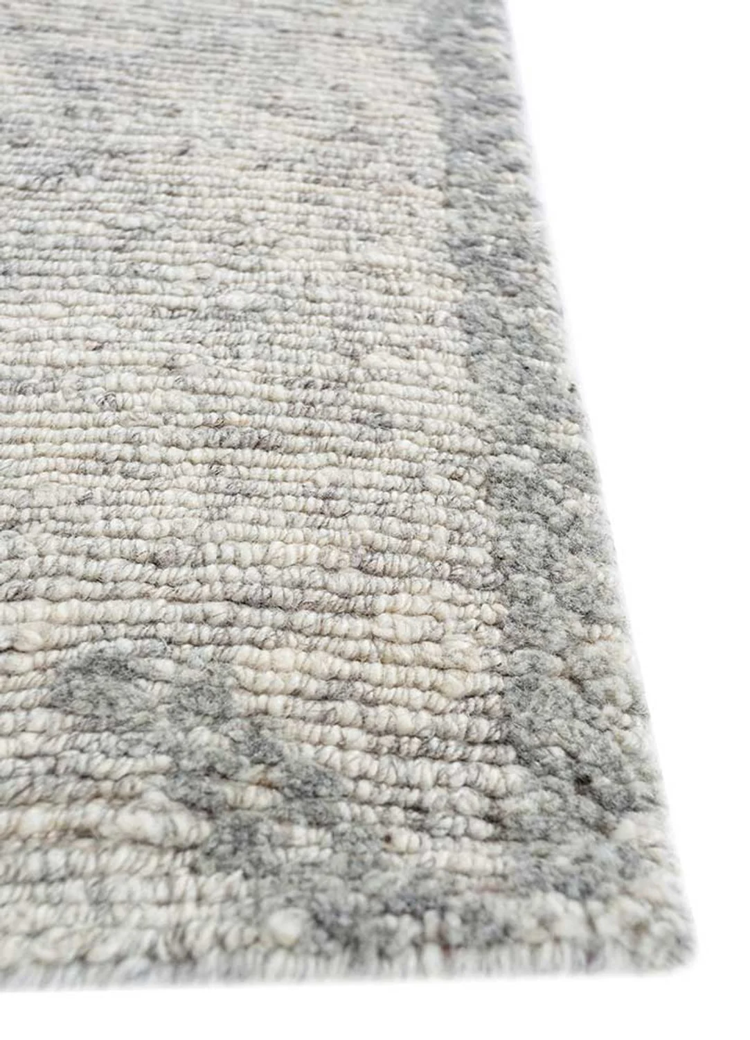 Wollteppich - 300 x 240 cm - silber - Image 3