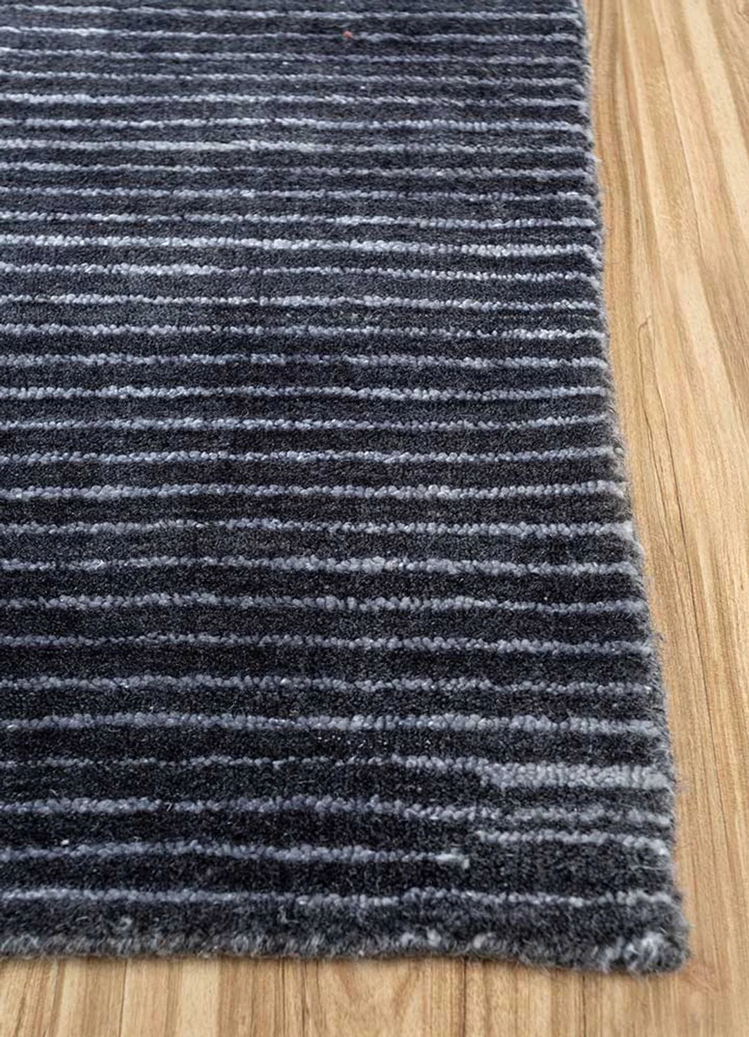 Wollteppich - 300 x 240 cm - silber - Image 3