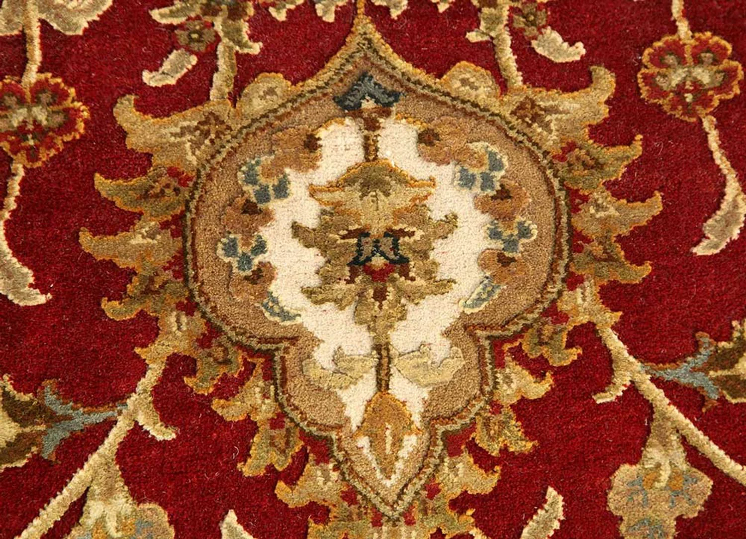 Wollteppich - 300 x 240 cm - weinrot - Image 5