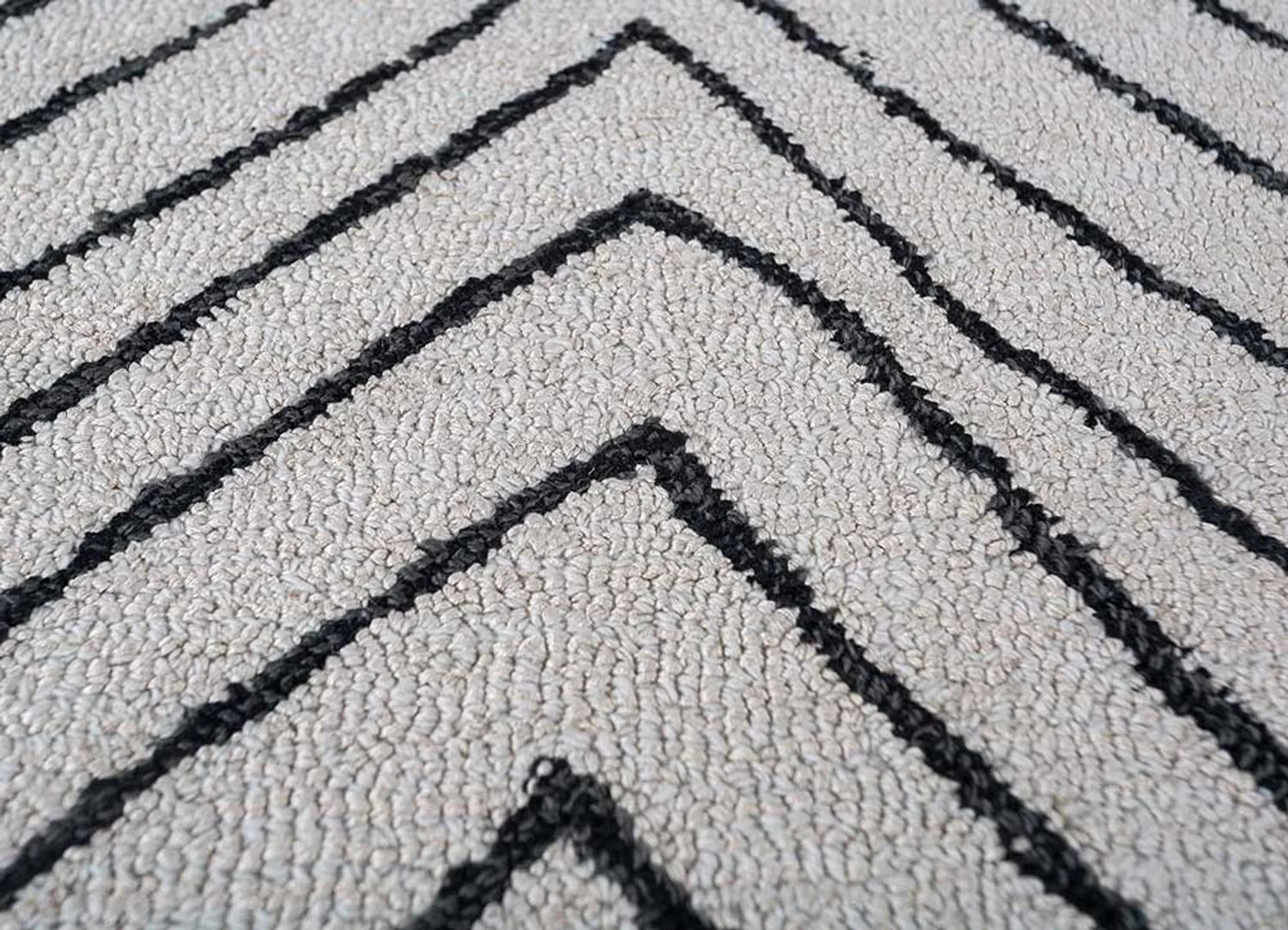 Wollteppich - 330 x 240 cm - hellgrau - Image 4