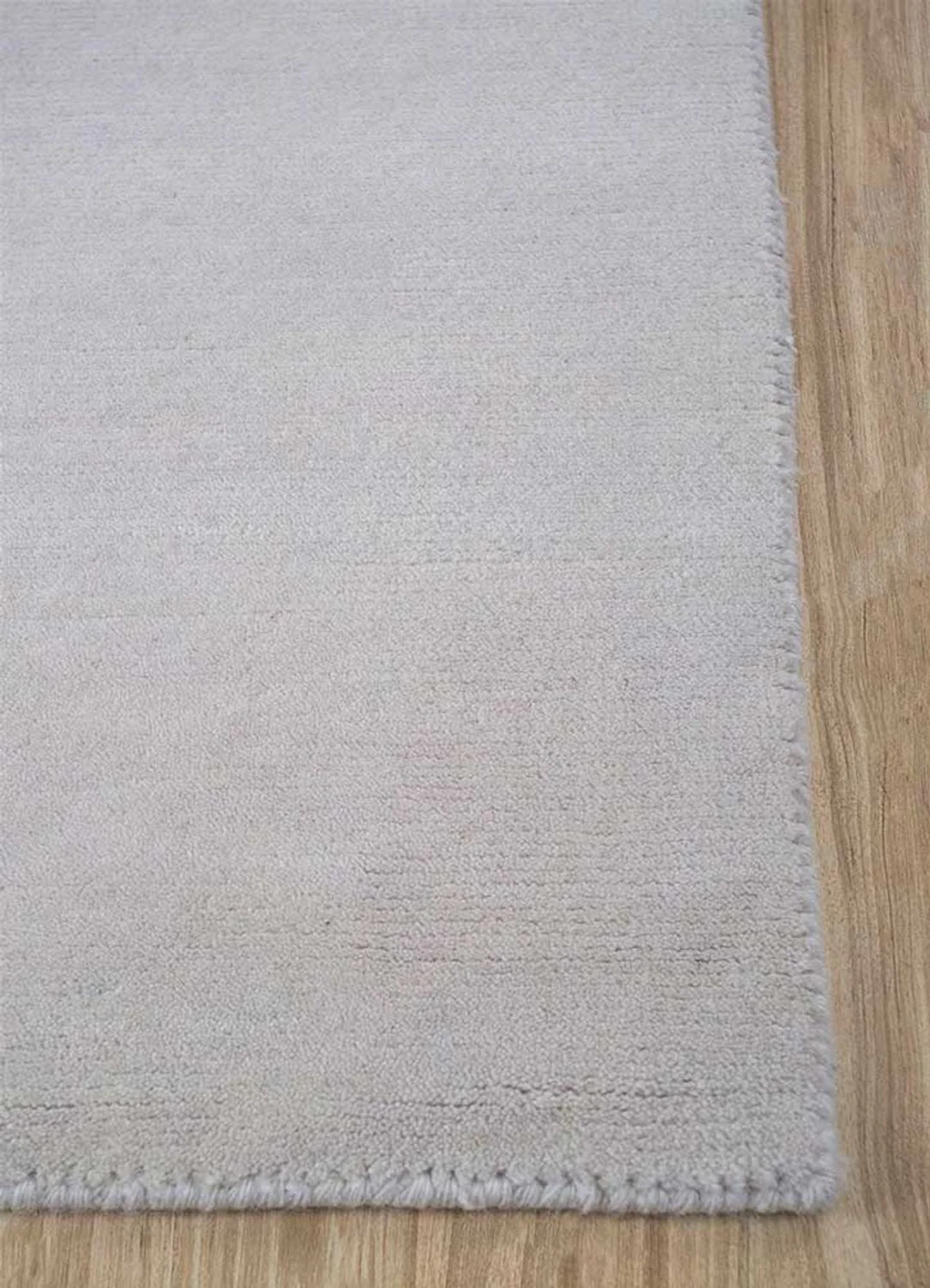 Wollteppich - 360 x 270 cm - hellgrau - Image 3