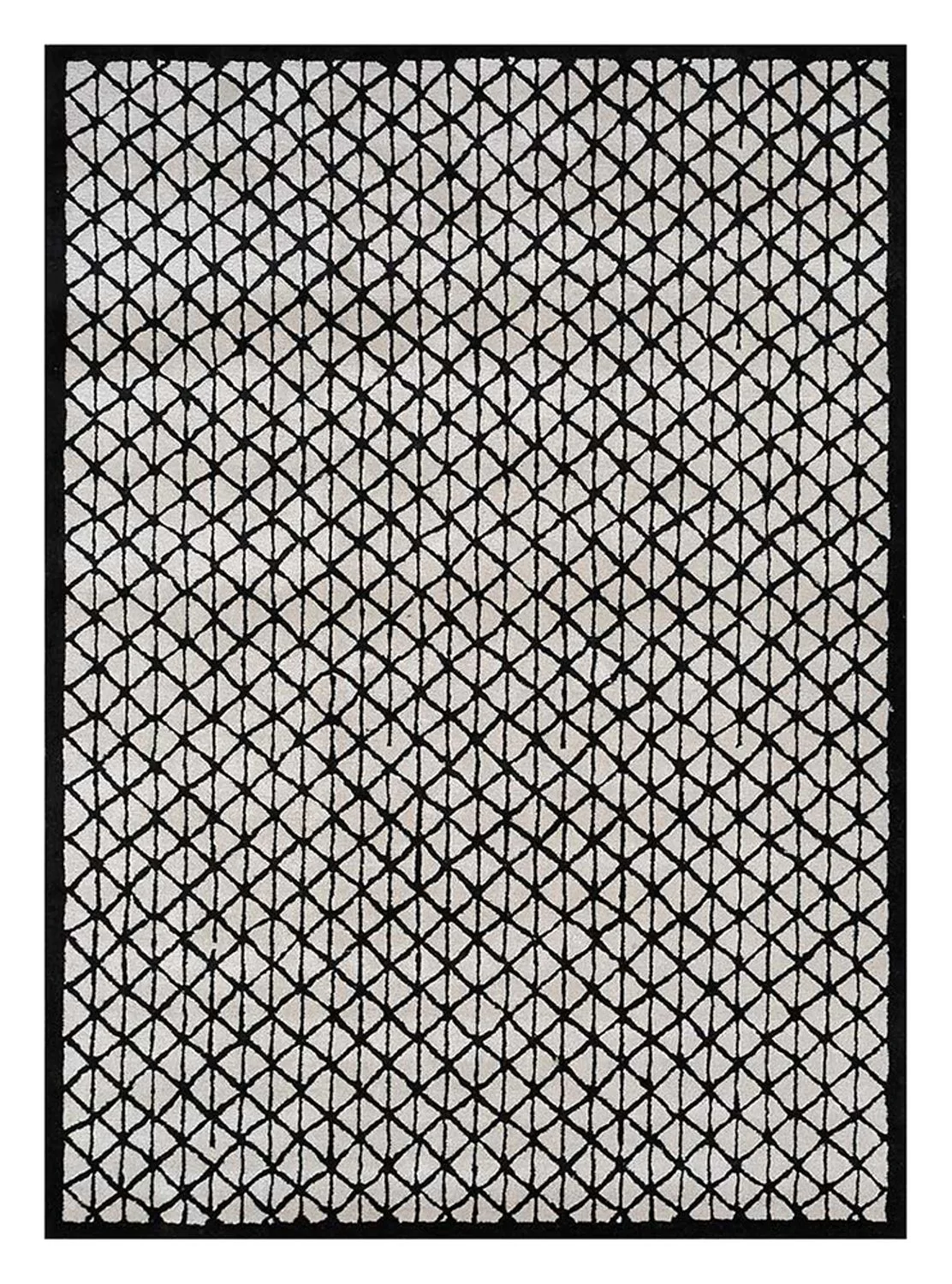 Wollteppich - 360 x 270 cm - hellgrau
