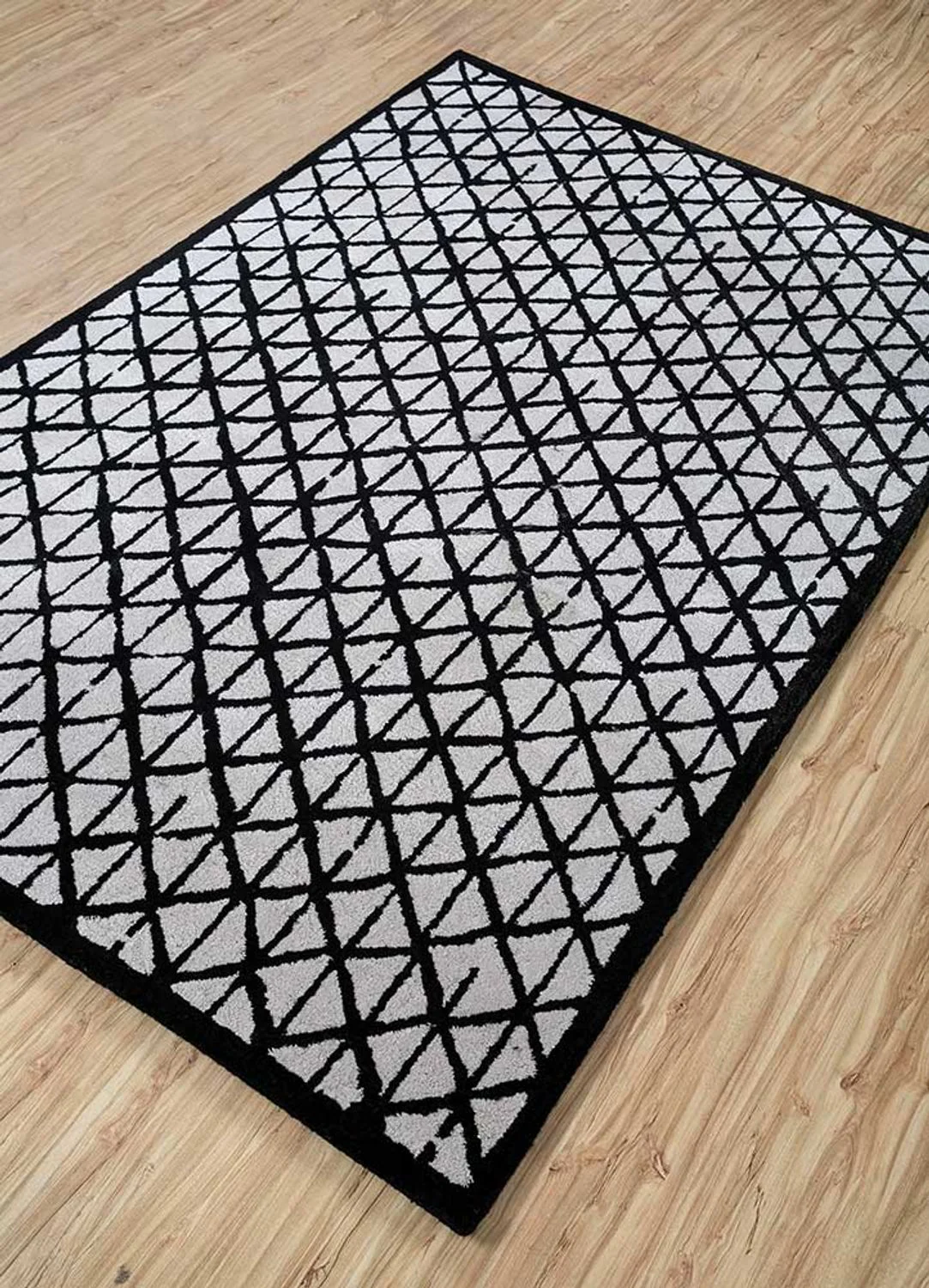 Wollteppich - 360 x 270 cm - hellgrau - Image 2