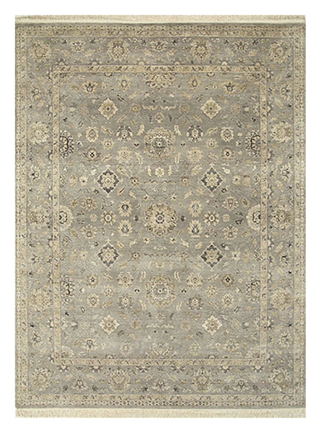 Wollteppich - 360 x 270 cm - sand