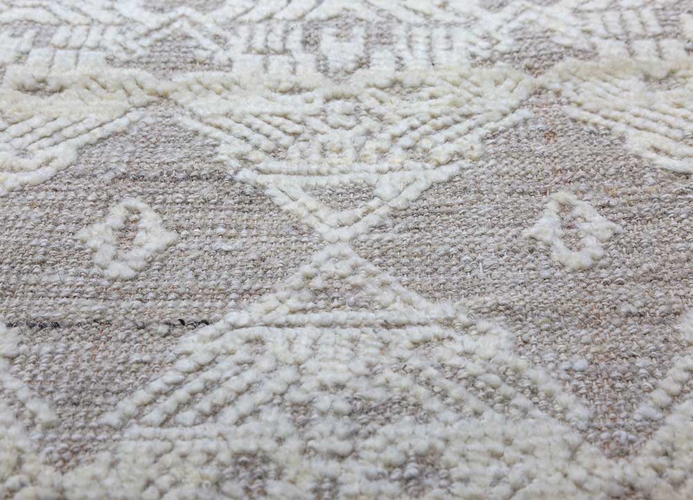 Wollteppich - 420 x 300 cm - creme - Image 4