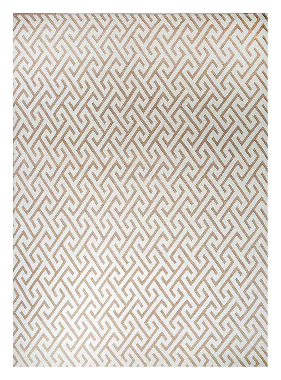Wollteppich - 465 x 390 cm - beige