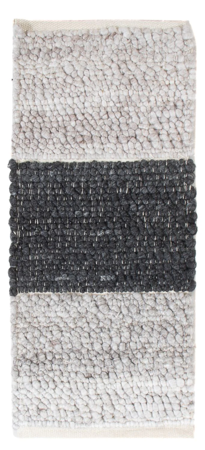 Wollteppich - 65 x 32 cm - mehrfarbig