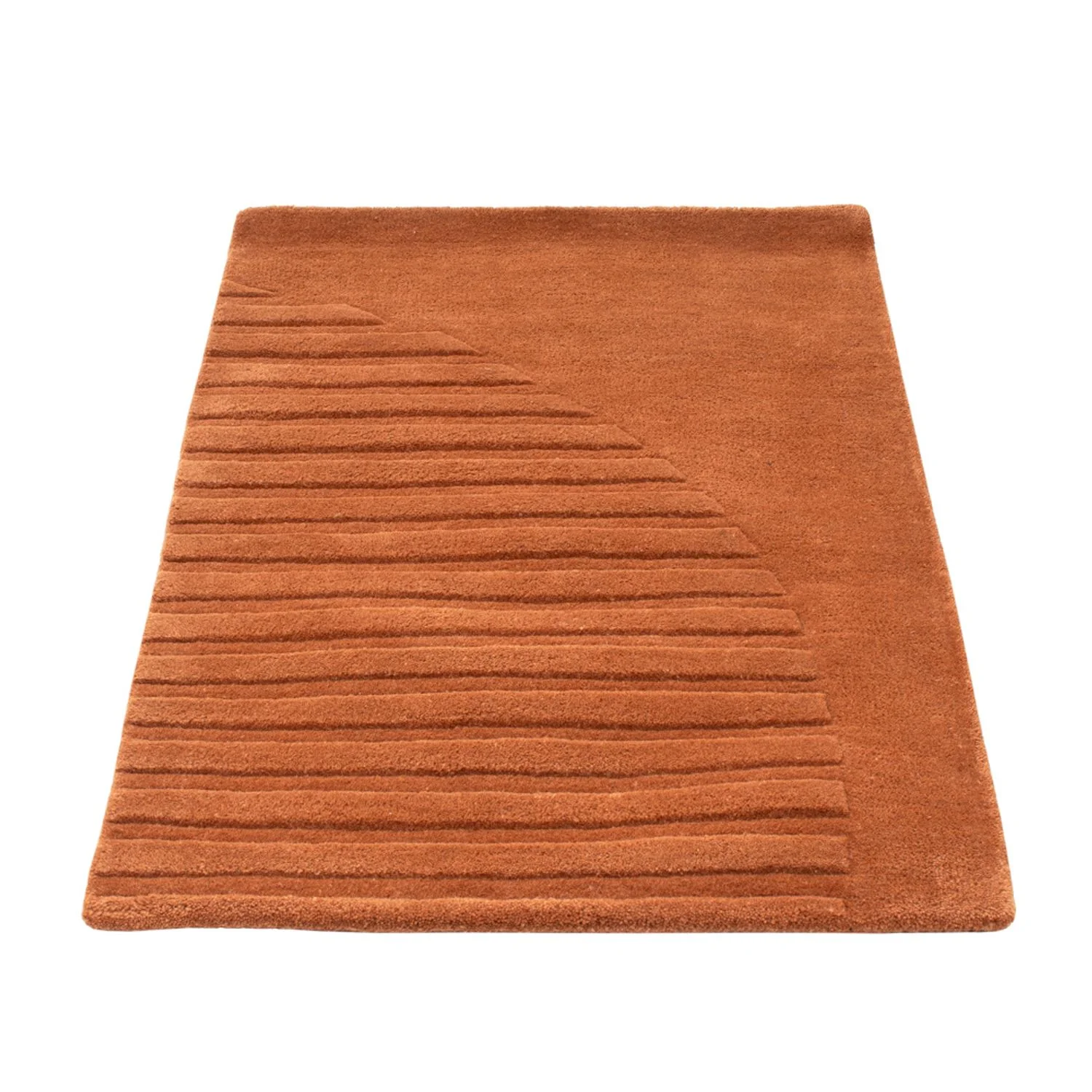 Wollteppich - 90 x 60 cm - braun - Image 10