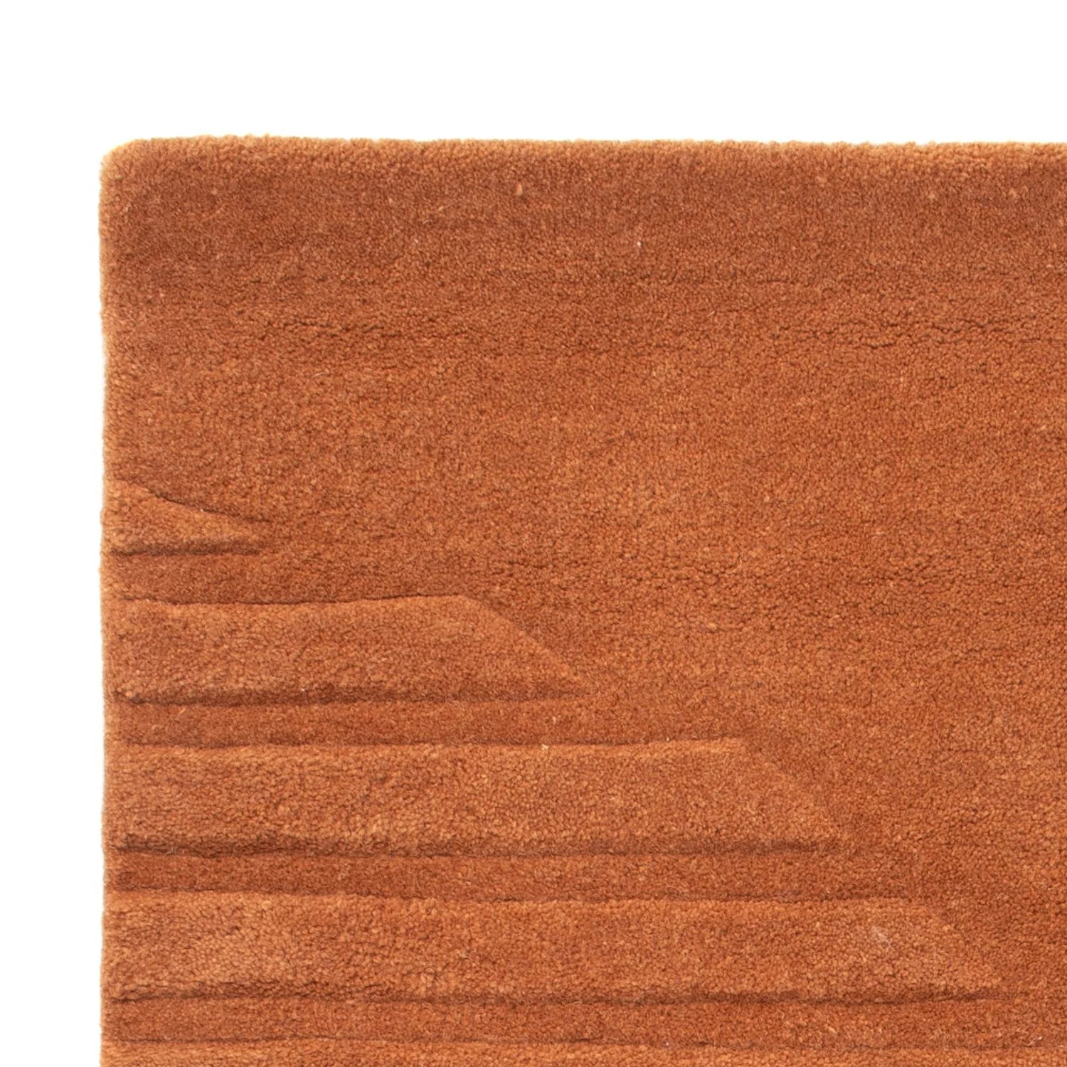 Wollteppich - 90 x 60 cm - braun - Image 8